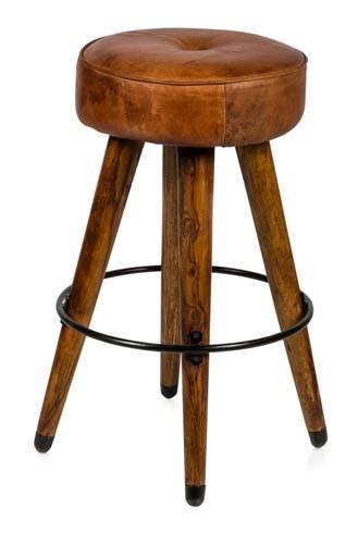 Home & Giftware Infinity Wood Leather Bar Stool | Living | app store dev @@ABC ///[option4] 十月五日 11:53 
