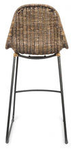 Load image into Gallery viewer, Home &amp; Giftware Dinda Rattan Counter Stool with Metal Legs | Living | app store dev @@ABC ///[option4] 十月五日 11:53 
