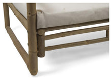 Load image into Gallery viewer, Home &amp; Giftware Ibiza Bamboo Sofa with Cushion - Natural/White | Living | app store dev @@ABC ///[option4] 十月五日 11:53 
