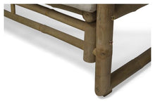 Load image into Gallery viewer, Home &amp; Giftware Ibiza Bamboo Sofa with Cushion - Natural/White | Living | app store dev @@ABC ///[option4] 十月五日 11:53 
