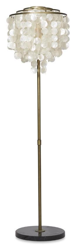 Home & Giftware Capiz Shell Tierred Floor Lamp - Gold/Cream | Lighting | app store dev @@ABC ///[option4] 十月五日 11:53 