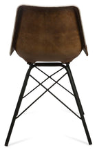 Load image into Gallery viewer, Home &amp; Giftware Hayden Cowhide Dining Chair with Iron Legs | Living | app store dev @@ABC ///[option4] 十月五日 11:53 
