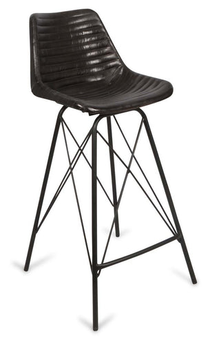 Home & Giftware Capri Leather Bar Stoolwith Iron Legs | Living | app store dev @@ABC ///[option4] 十月五日 11:53 