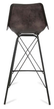 Load image into Gallery viewer, Home &amp; Giftware Capri Leather Bar Stoolwith Iron Legs | Living | app store dev @@ABC ///[option4] 十月五日 11:53 
