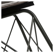 Load image into Gallery viewer, Home &amp; Giftware Capri Leather Bar Stoolwith Iron Legs | Living | app store dev @@ABC ///[option4] 十月五日 11:53 
