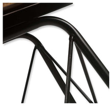 Load image into Gallery viewer, Home &amp; Giftware Capri Leather Bar Stoolwith Iron Legs | Dining | app store dev @@ABC ///[option4] 十月五日 11:53 
