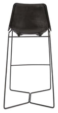 Load image into Gallery viewer, Home &amp; Giftware Elm Leather Bar Stool with Iron Legs | Living | app store dev @@ABC ///[option4] 十月五日 11:53 
