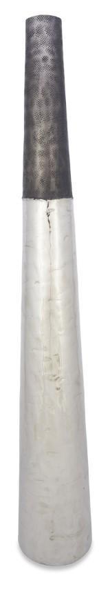 Home & Giftware Aluminium Welding Round Tall Tapering Vase Small - Graphite/Silver | Accessories | app store dev @@ABC ///[option4] 十月五日 11:53 