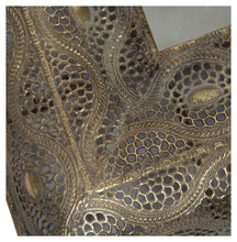 Load image into Gallery viewer, Home &amp; Giftware Filigree Metal Recangular Wall Mirror | Living | app store dev @@ABC ///[option4] 十月五日 11:53 
