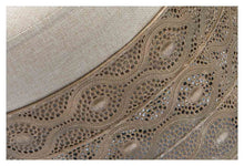 Load image into Gallery viewer, Home &amp; Giftware Filigree Round Metal Stool with Cushion | Living | app store dev @@ABC ///[option4] 十月五日 11:53 
