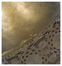 Load image into Gallery viewer, Home &amp; Giftware Filigree Metal Candle Holder with Glass Insert Large | Accessories | app store dev @@ABC ///[option4] 十月五日 11:53 
