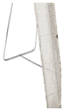 Load image into Gallery viewer, Home &amp; Giftware Free Standing Filigree Metal Floor Mirror with Support Frame at the Back - Antique White | Living | app store dev @@ABC ///[option4] 十月五日 11:53 
