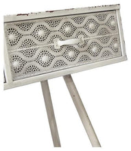 Load image into Gallery viewer, Home &amp; Giftware Filigree Metal Console - Antique White | Living | app store dev @@ABC ///[option4] 十月五日 11:53 
