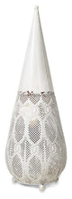 Load image into Gallery viewer, Home &amp; Giftware Filigree Metal Floor Lamp Large - Antique White | Lighting | app store dev @@ABC ///[option4] 十月五日 11:53 
