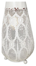 Load image into Gallery viewer, Home &amp; Giftware Filigree Metal Floor Lamp Large - Antique White | Lighting | app store dev @@ABC ///[option4] 十月五日 11:53 
