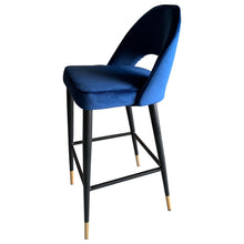 Load image into Gallery viewer, Future Classics Furniture Bourdain Bar Chair Navy Velvet | Dining | app store dev @@ABC ///[option4] 十月五日 11:53 
