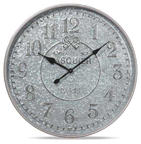 Home & Giftware Hotel Pasquier Metal Clock 80cm - Silver | Accessories | app store dev @@ABC ///[option4] 十月五日 11:53 
