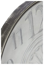 Load image into Gallery viewer, Home &amp; Giftware Fleur Classic Metal Clock 80cm - Antique Ivory | Accessories | app store dev @@ABC ///[option4] 十月五日 11:53 
