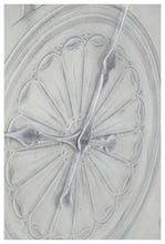 Load image into Gallery viewer, Home &amp; Giftware Fleur Classic Metal Clock 80cm - Antique Ivory | Accessories | app store dev @@ABC ///[option4] 十月五日 11:53 
