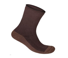 Load image into Gallery viewer, OrthoFeet Extra Roomy Sock-Dark Brown (3 Pairs) | Socks | app store dev @@ABC ///[option4] 十月五日 11:53 
