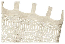 Load image into Gallery viewer, Home &amp; Giftware Boho Hand Knitted Cotton Curtain Wall Art - Natural | Accessories | app store dev @@ABC ///[option4] 十月五日 11:53 
