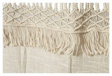 Load image into Gallery viewer, Home &amp; Giftware Boho Hand Knitted Cotton Curtain Wall Art - Natural | Accessories | app store dev @@ABC ///[option4] 十月五日 11:53 
