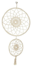 Load image into Gallery viewer, Home &amp; Giftware Hand Knitted Cotton Dream Catcher - Natural | Accessories | app store dev @@ABC ///[option4] 十月五日 11:53 
