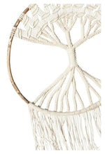 Load image into Gallery viewer, Home &amp; Giftware Hand Knitted Cotton Tree of Life Wall Art - Natural | Accessories | app store dev @@ABC ///[option4] 十月五日 11:53 
